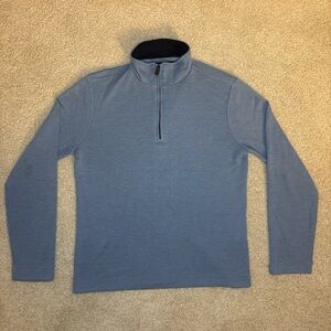 Banana Republic Quarter-Zip Cotton Blend